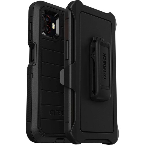 OtterBox Defender Series Pro Rugged Carrying Case (Holster) Samsung Galaxy XCover6 Pro Smartphone - Black - Drop Resistant