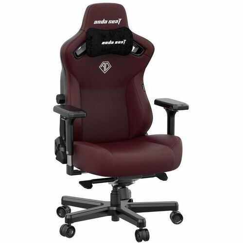 Anda Seat Kaiser 3 Series Premium Gaming Chair - For Gaming - PVC Leather, Linen, Fabric, Steel, Memory Foam, Metal - Clas