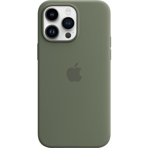 iPhone 14 Pro Max Silicone Case with MagSafe - Olive
