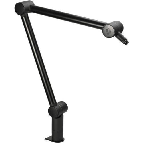 Bras support d'écran CHERRY pour Microphone - Noir - Réglable en hauteur - 1,50 kg Max - Aluminium