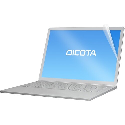 Dicota 2H Polyethylene Terephthalate (PET) Screen Protector - Black - For 33.8 cm (13.3") Widescreen LCD Notebook - 16:10 