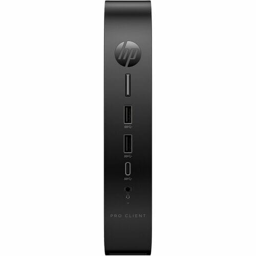 HP Pro t550 Thin Client Celeron J6412 Quad-core (4 Core) 2 GHz - Intel Chip - 8 GB RAM DDR4 SDRAM - 32 GB Flash - Gigabit 