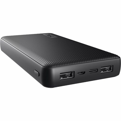 Trust Primo Power Bank - Black - For Smartphone, Tablet PC, iPhone - Lithium Ion (Li-Ion) - 20000 mAh - 3 A - 3.7 V DC Out