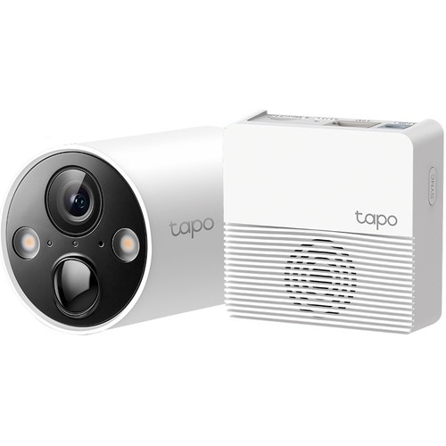 Sistema De Vigilancia De Vídeo Tp-Link Visión Nocturna Inalámbrico - Cámara - 2560 X 1440 Resolución De La Cámara - 2k Grabación - Asistente De Google, Alexa Soportado