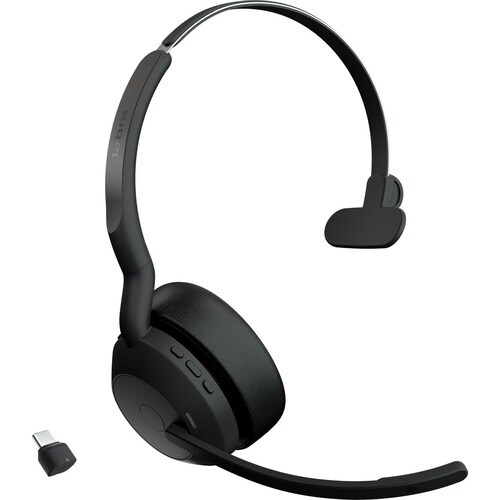Jabra Evolve2 55, Link380/390a MS Teams Mono with Charging Stand