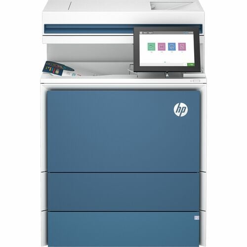 HP LaserJet Enterprise X57945dn Laser Multifunction Printer - Color - Copier/Printer/Scanner - 45 ppm Mono/45 ppm Color Pr
