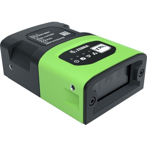 Zebra FS20 Rugged Industrial Fixed Mount Barcode Scanner - Cable Connectivity - Industrial Green - Serial Cable Included -
