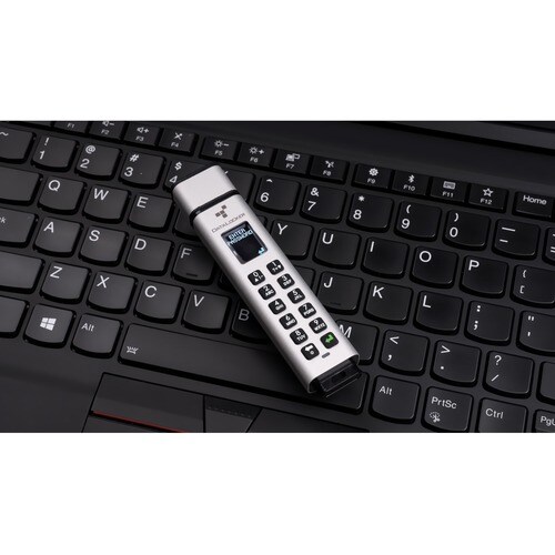 DataLocker Sentry K350 16 GB USB 3.1 (Gen 1) Type A, USB 2.0 Type A Flash Drive - 256-bit AES - TAA Compliant - 190 MB/s R