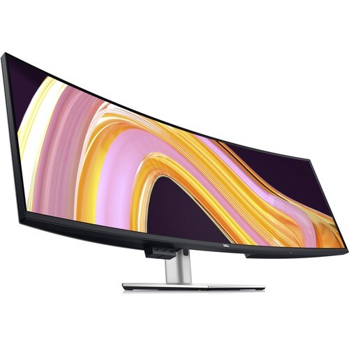 Dell UltraSharp U4924DW 49" Class Dual Quad HD (DQHD) Curved Screen LCD Monitor - 32:9 - Black - 124.5 cm (49") Viewable -