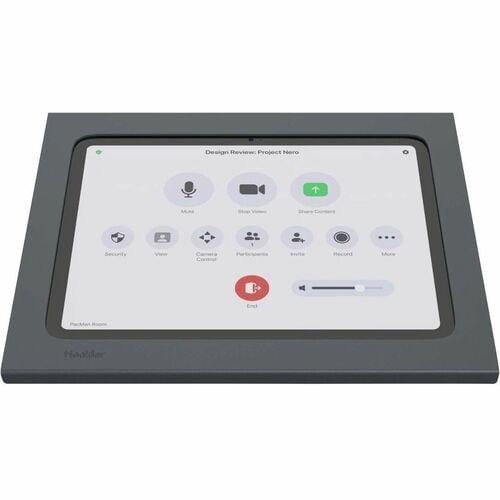 Heckler Design Security Case for Conference, iPad - Black Gray