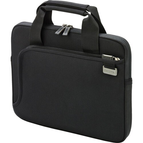 Dicota SmartSkin Tasche (Sleeve) für 33,8 cm (13,3 Zoll) Notebook - Schwarz - Neopren Körper - Griff