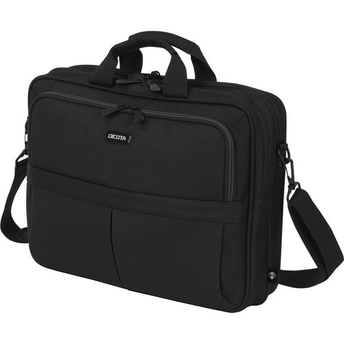 Dicota Eco Top Traveller SCALE Tasche für 30,5 cm (12 Zoll) bis 35,8 cm (14,1 Zoll) Notebook, Tablet - Schwarz - 600D Poly
