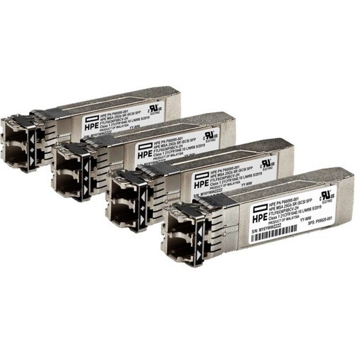 HPE SFP28 - 4 - für Datenvernetzung, Optisches Netzwerk - Glasfaserleitung25 Gigabit Ethernet - 25GBase-X - 25 Gbit/s - Pl