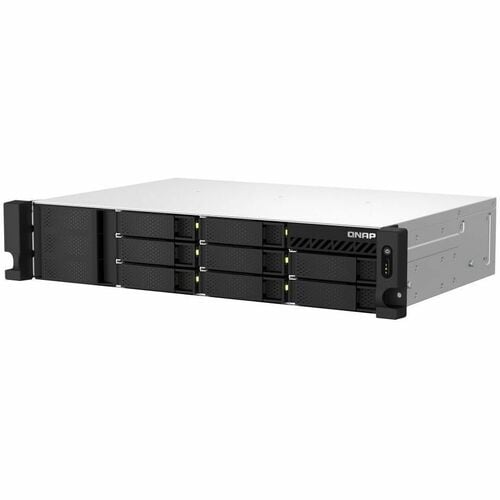 Sistema di memorizzazione SAN/NAS QNAP TS-864EU-8G - 8 x Vani totali - 4 GB Capacità memoria Flash - Intel Celeron i5-1245