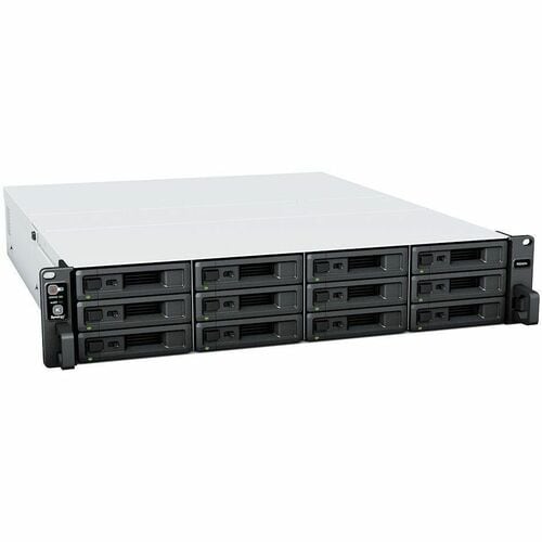 Synology RackStation RS2423+ 12 x Total Bays SAN/NAS Storage System - AMD Ryzen V1780B Quad-core (4 Core) 3.35 GHz - 8 GB 