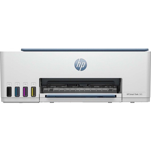 Impresora de inyección de tinta multifunción HP 585 Inalámbrico Smart Tank - Color - Azul - Copiadora/Impresora/Escáner - 