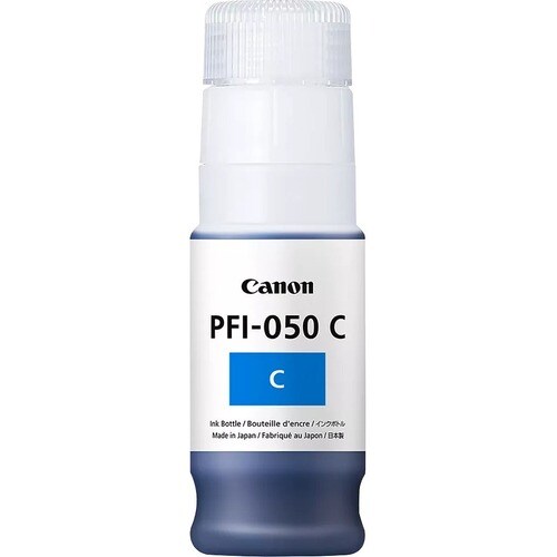 Canon PFI-050 C Original Inkjet Ink Cartridge - Cyan Pack - 70 mL