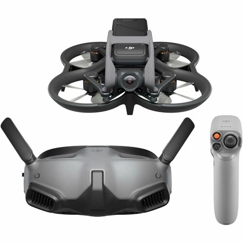 DJI Avata QF2W4K Aerial Drone - 2.48 GHz, 5.85 GHz - Battery Powered - 0.27 Hour Run Time - 10 km Operating Range - Wi-Fi/