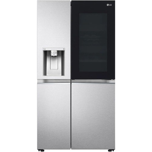 Congelatore/Freezer LG GSXV90MBAE 635 L Combinato - Metallico - Vetro temprato - Digital Inverter Compressor - Smart Conne