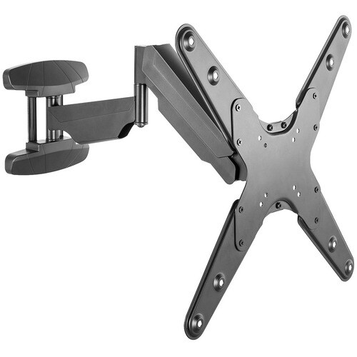 Neomounts - Supporto a parete Full Motion con molla a gas per monitor da 40" a 55", portata 30Kg. VESA max 400x400
