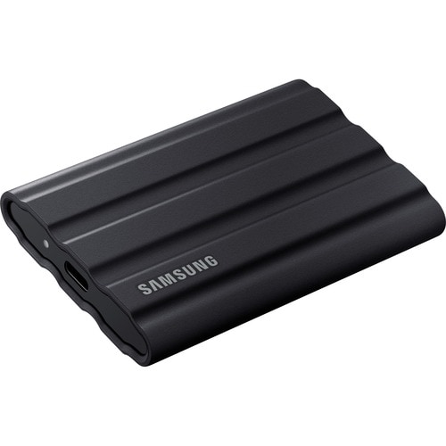 Samsung T7 4 TB Portable Rugged Solid State Drive - External - Black - MAC Device Supported - USB 3.2 (Gen 2) - 1050 MB/s 