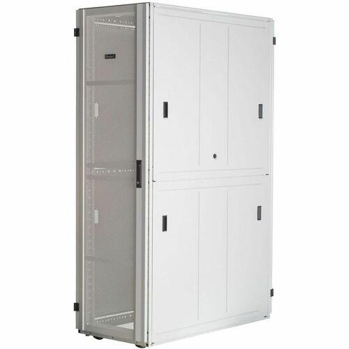 Panduit FlexFusion XGL Series Cabinet 800 x 48RU x 1200 - 48U Rack Height - White - Steel - 1000.90 lb (454000 g) Dynamic/