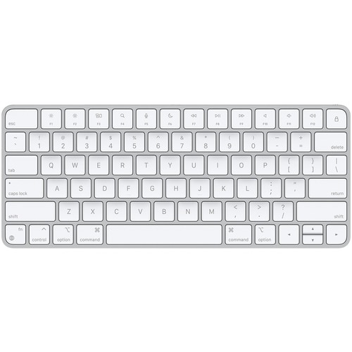 Apple Magic Teclado - Con cable/Inalámbrico Conectividad - Iluminación Interfaz - Blanco - Bluetooth - Multimedia Tecla(s)