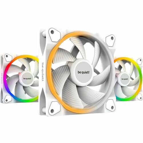 be quiet! Light Wings 120mm PWM 3 Cooling Fan - Gaming Console, Case - 120 mm Maximum Fan Diameter - 3 x Fan(s) - 70.53m³/