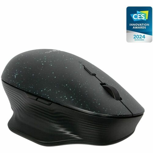 Targus ErgoFlip AMB586GL Full-size Mouse - Bluetooth - BlueTrace - 6 Button(s) - Black - Wireless - 4000 dpi - Symmetrical