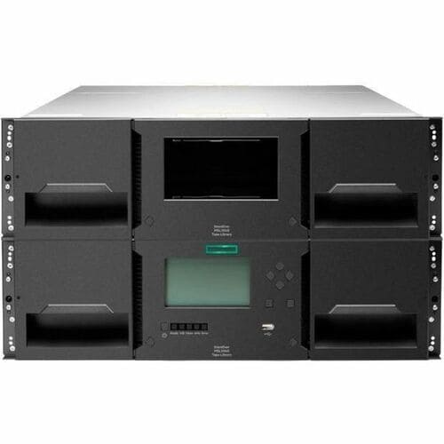 HPE StoreEver Tape Library Chassis40 x Cartridge Slot - 3U - Rack-mountable - Encryption