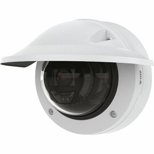 AXIS P3265-LVE-3 2 Megapixel Outdoor Full HD Network Camera - Colour - Dome - White - TAA Compliant - 39.62 m Infrared Nig