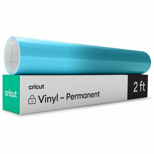 cricut Cold-Activated, Color-Changing Vinyl - Permanent, Light Blue - Turquoise - Cutting Machine - 12" (304.80 mm) Width 