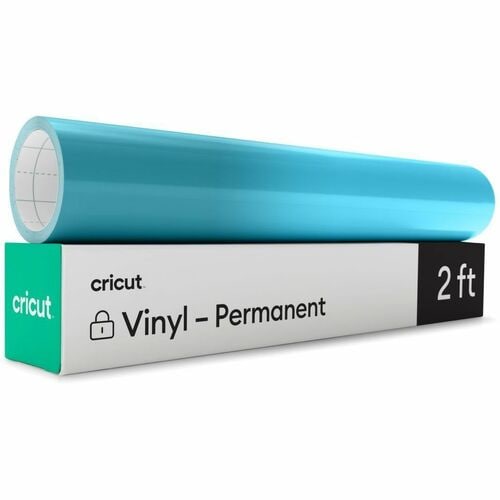 cricut Heat-Activated, Color-Changing Vinyl - Permanent, Turquoise - Light Blue - Cutting Machine x 24" (609.60 mm) Length