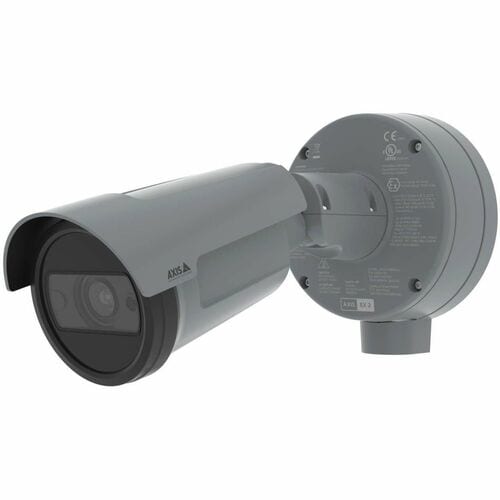AXIS P1468-XLE Outdoor 4K Netzwerkkamera - Farbe - Kugel - Schwarz - TAA-konform - 40 m Infrarot Nachtsicht - Zipstream, H