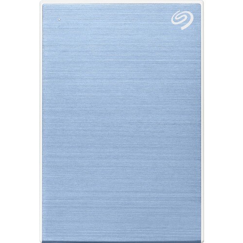 Seagate One Touch STKY2000402 2 TB Portable Hard Drive - External - Light Blue - Notebook Device Supported - USB 3.0