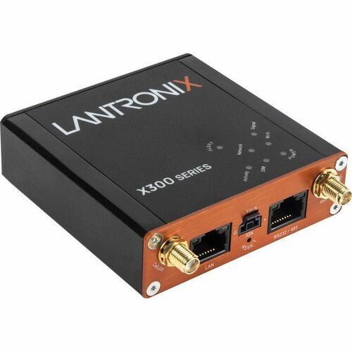 Lantronix X300 Device Server - Twisted Pair - 1 x Network (RJ-45) x Serial Port - 10/100Base-T - Fast Ethernet - IEEE 802.