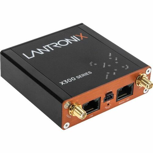 Lantronix X300 Device Server - Twisted Pair - 1 x Network (RJ-45) x Serial Port - 10/100Base-T - Fast Ethernet - IEEE 802.