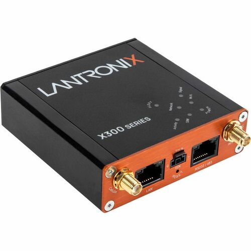 Lantronix X300 Device Server - Twisted Pair - 1 x Network (RJ-45) x Serial Port - 10/100Base-T - Fast Ethernet - IEEE 802.