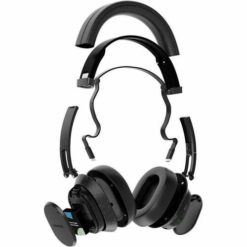 Fairphone Fairbuds XL Kabellos Kopfbügel, Über das Ohr Stereo Headset - Schwarz - Siri, Google Assistant, Alexa - Binaural