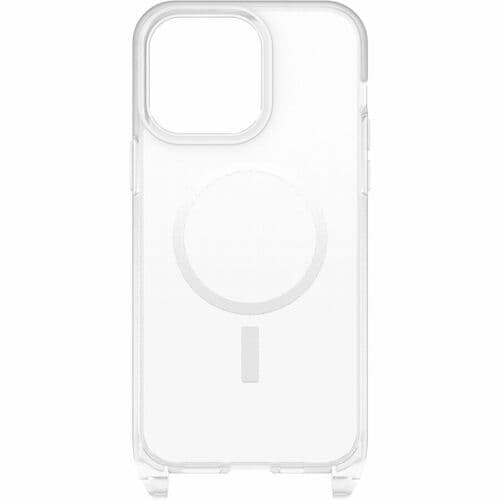 OtterBox React Carrying Case Apple iPhone 14 Pro Max Smartphone - Clear - Drop Resistant - Nylon, Plastic Body - Neck Strap