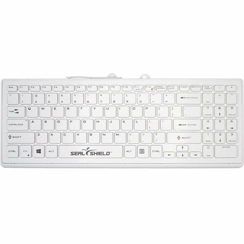 Seal Shield Cleanwipe Keyboard - Cable Connectivity - USB 3.0 Interface - LED - 99 Key(s) - English (US) - QWERTY Layout -