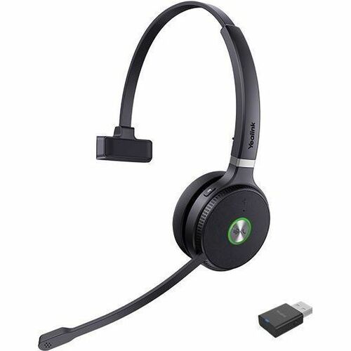 Yealink WH62 Portable Headset - Microsoft Teams Certification - Mono - Wireless - DECT CAT-iq - 12000 cm - 32 Ohm - 20 Hz 