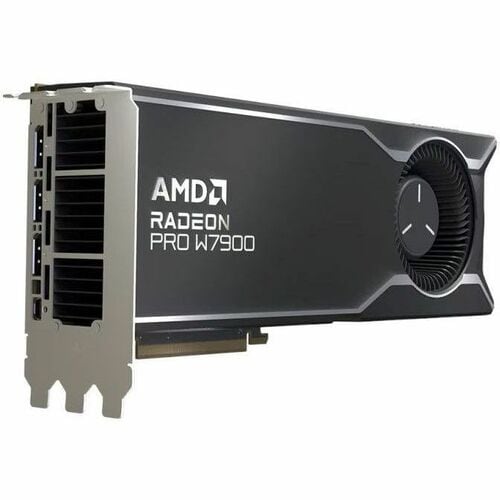AMD Radeon Pro W7900 显卡 - 48 GB GDDR6 - 全高度 - 384 位 总线宽度 - PCI Express 4.0 x16 - DP接口 - 3 x DP接口 - 1 x 迷你显示端口 - 迷你显示端口