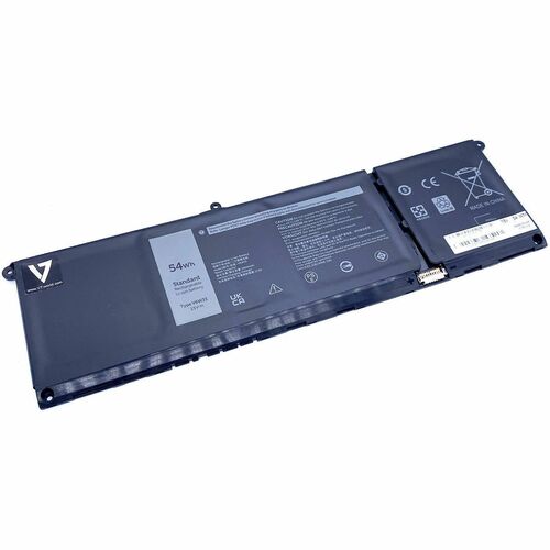 V7 D-XDY9K-V7E Battery - 4-cell Lithium Ion (Li-Ion) - For Notebook - Battery Rechargeable - Proprietary Battery Size - 15