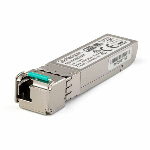 StarTech.com SFP+ - 1 x LC Duplex 10GBase-BX40-D Network - 1 Each - For Data Networking, Optical Network - Optical Fiber -