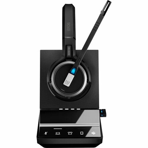 EPOS IMPACT SDW 5066T Headset - Microsoft Teams Certification - Stereo - USB - Wired/Wireless - DECT - 590.6 ft - 20 Hz to