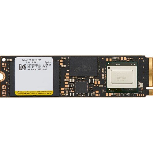 HP 2TB PCIe-4x4 NVMe TLC M.2 Solid State Drive