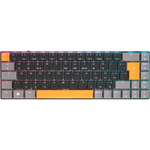 Clavier de jeu CHERRY MX-LP 2.1 - Sans fil Connectivité - USB Type A Interface - RGB LED - Français - AZERTY Disposition -