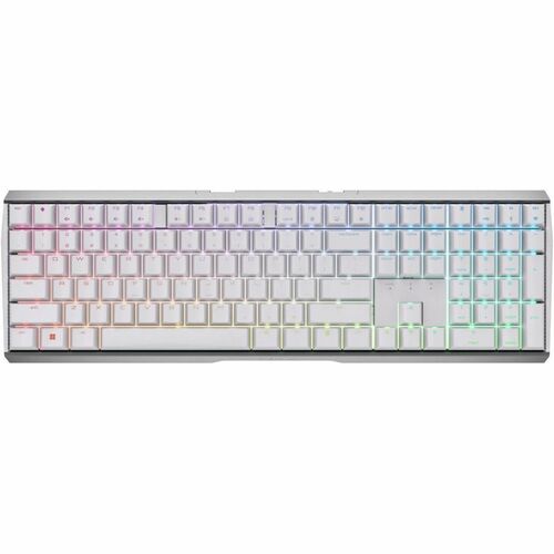 Tastiera gaming CHERRY MX 3.0SWireless Connettività - USB Tipo A Interfaccia - RGB LED - Tedesco - QWERTZ Layout - Bianco 