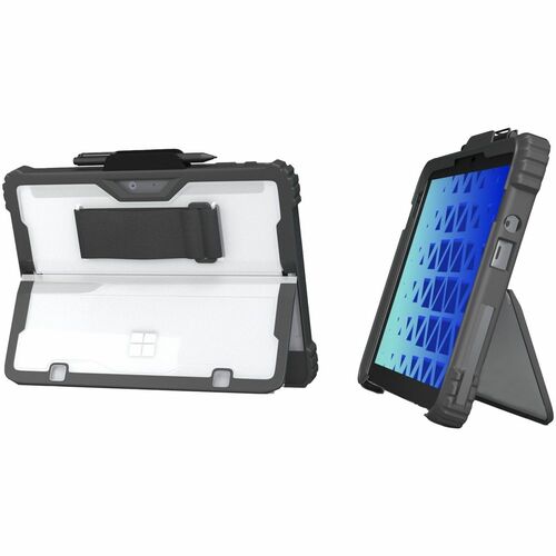 MAXCases Extreme Shell Rugged Case for Microsoft Surface Pro 9, Surface Pro 10 Tablet - Black - Damage Resistant, Drop Res